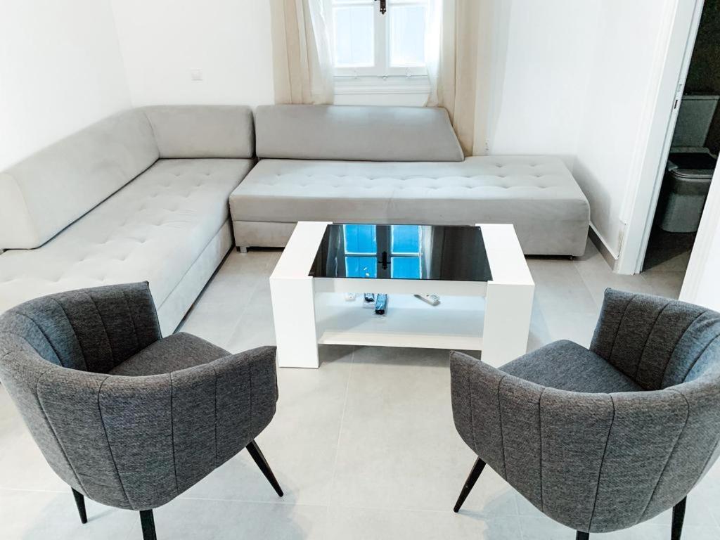Sunset Fabrica Town Apartment Mykonos Town ภายนอก รูปภาพ