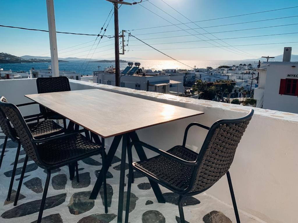 Sunset Fabrica Town Apartment Mykonos Town ภายนอก รูปภาพ